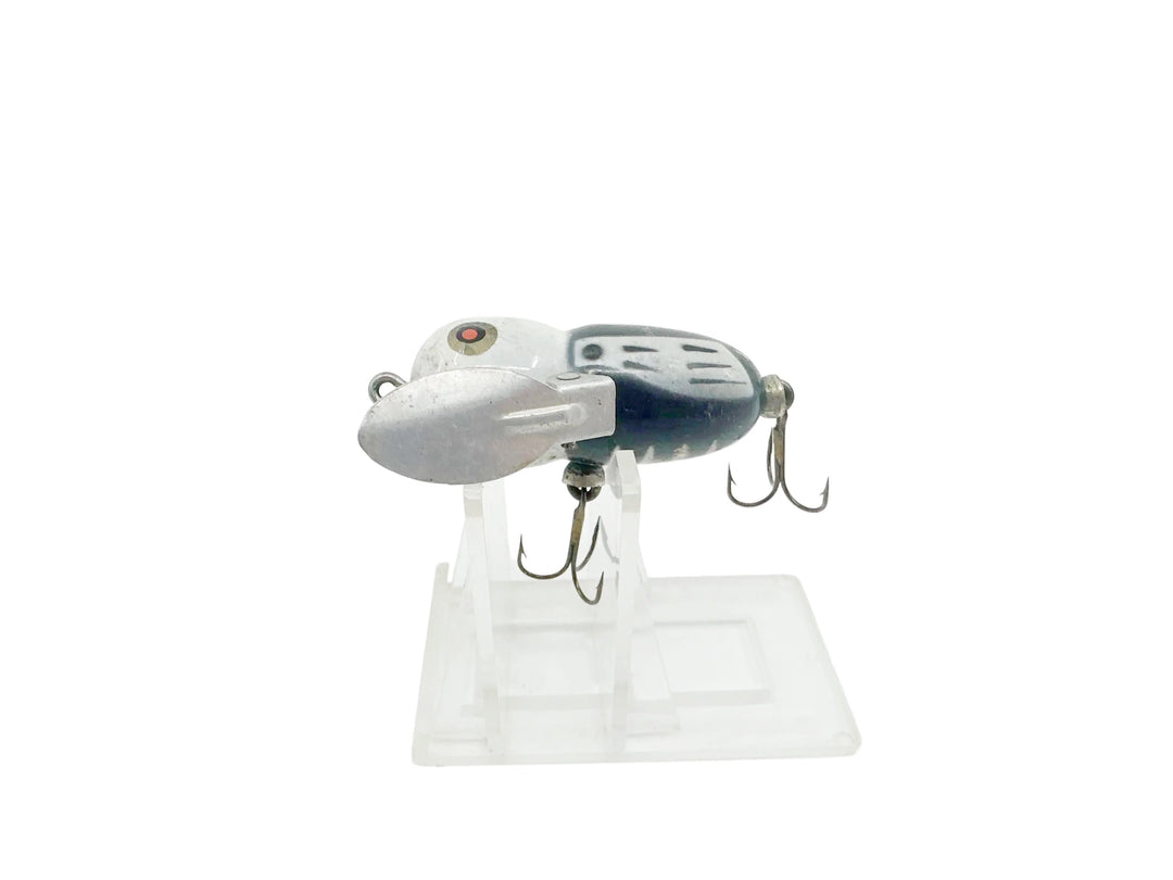 Heddon Tiny Crazy Crawler BWH Black White Head Color