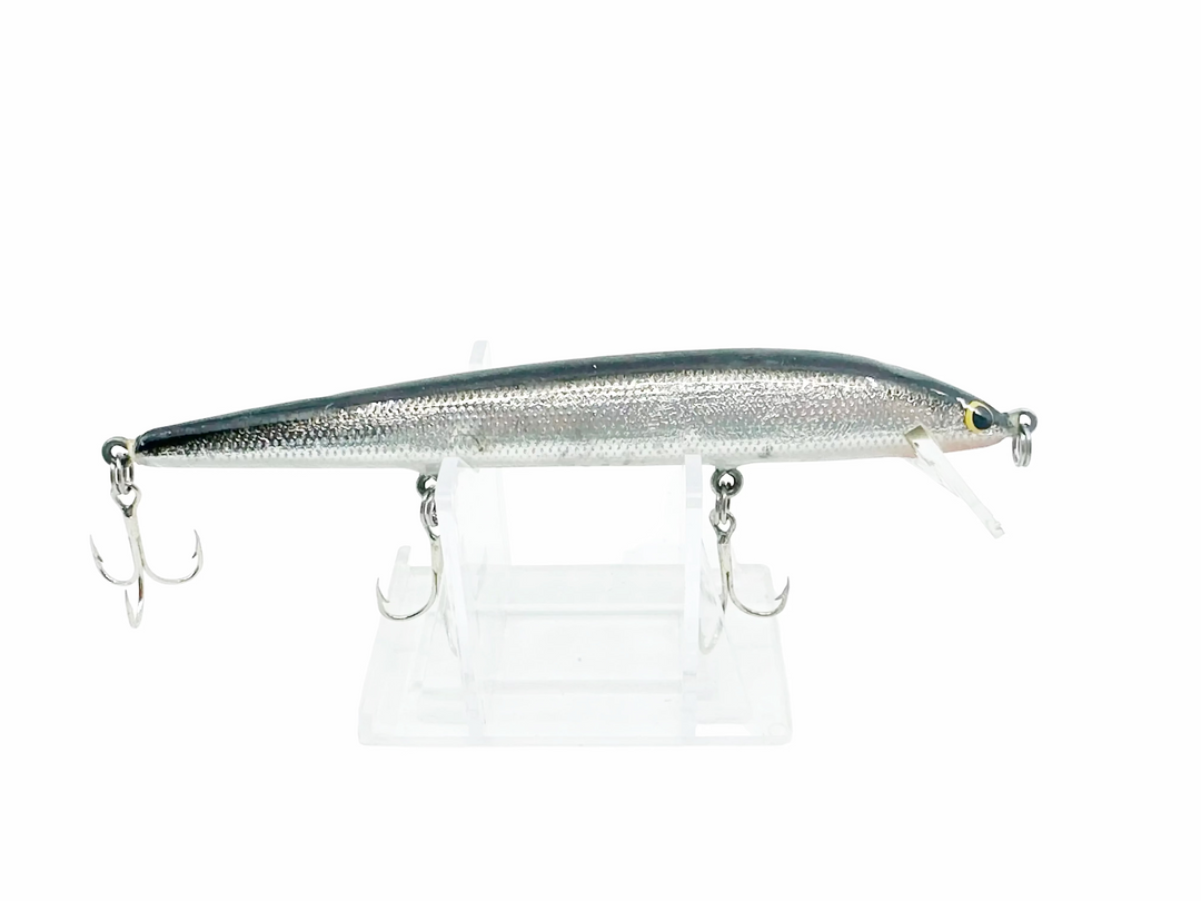 Bagley Bang-O-Lure #5-BS, Black on Silver Foil Color