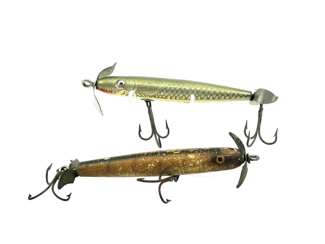 Shakespeare Slim Jim Vintage Wooden Lure Combo
