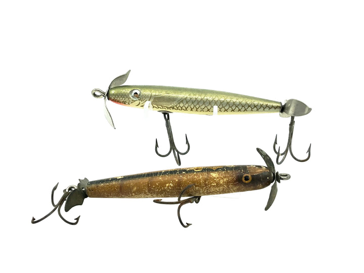 Shakespeare Slim Jim Vintage Wooden Lure Combo