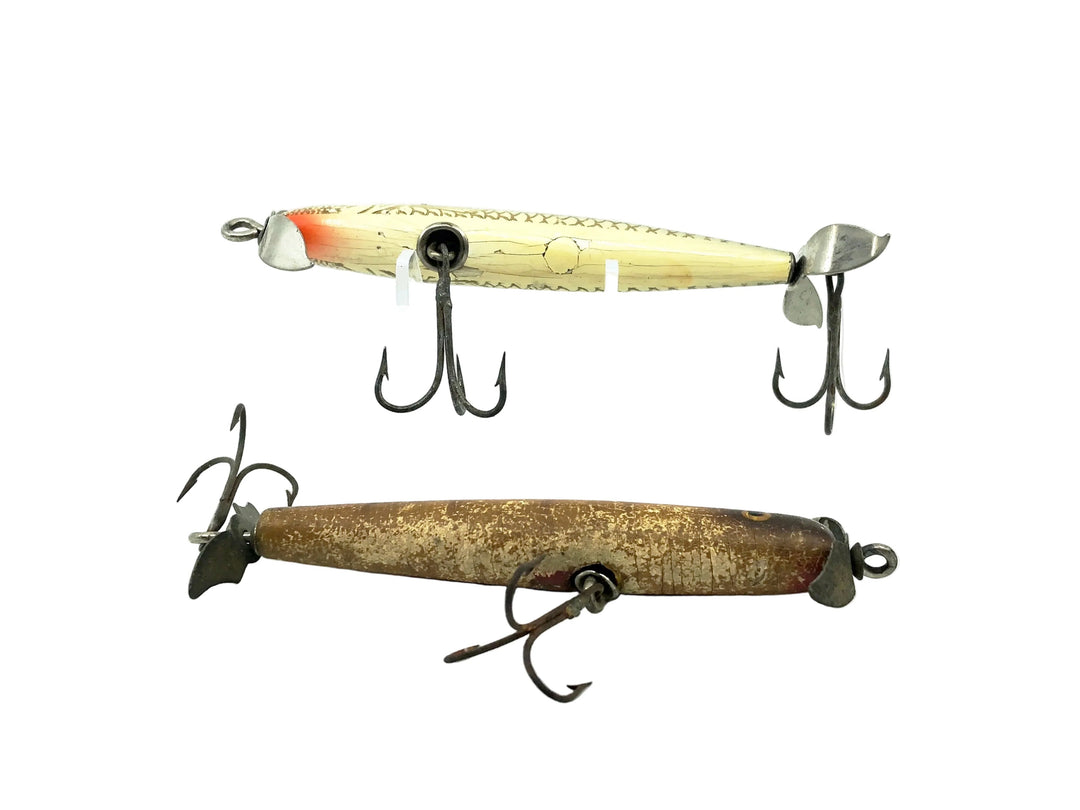 Shakespeare Slim Jim Vintage Wooden Lure Combo
