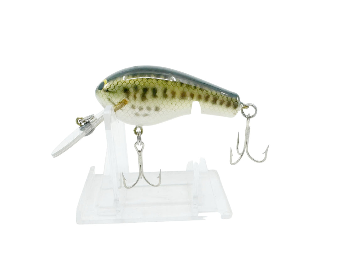 Bagley Deep Diving Killer Balsa 2 DDKB2-LB4 Little Bass on White Color
