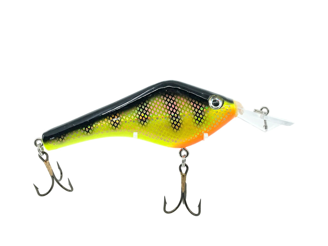 Lindy Big M Shallow Wobbler, Perch Color