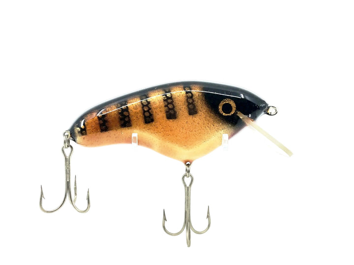 Crane 105 Musky Bait, Brown Perch/White Belly Color