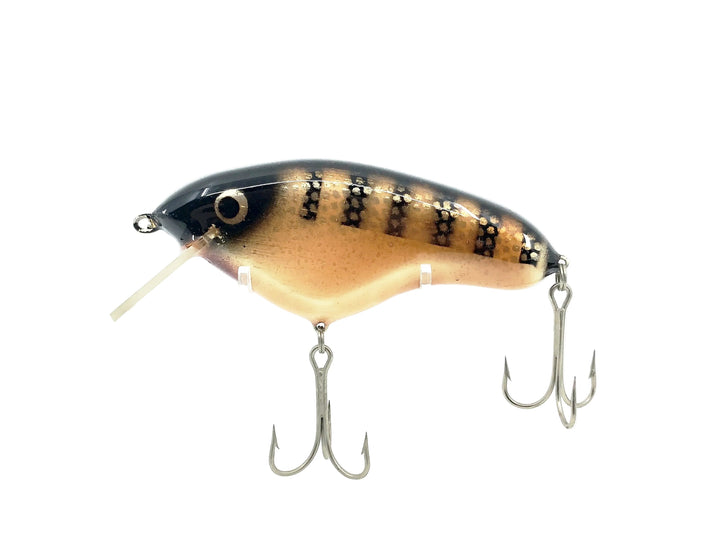 Crane 105 Musky Bait, Brown Perch/White Belly Color