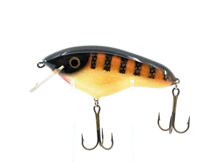 Crane 105 Musky Bait, Brown Perch/White Belly Color., Brown Perch/White Color