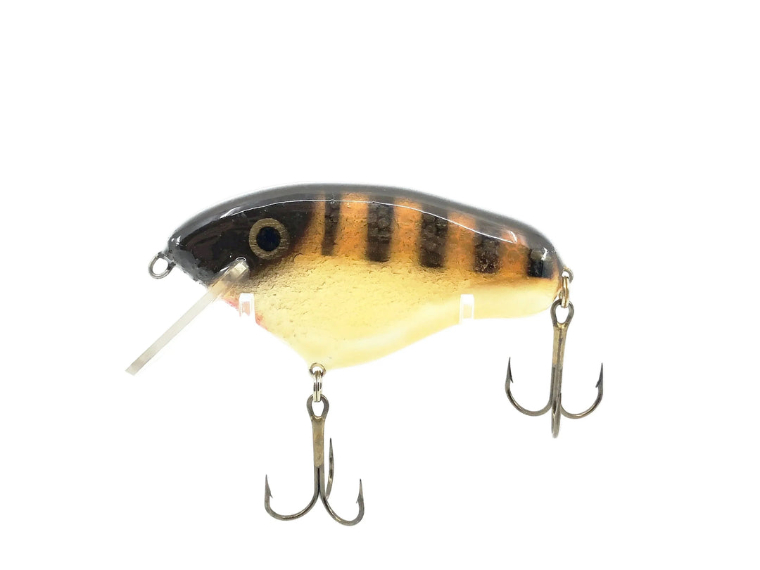Crane 104 Musky Bait, Brown Perch/White Belly Color