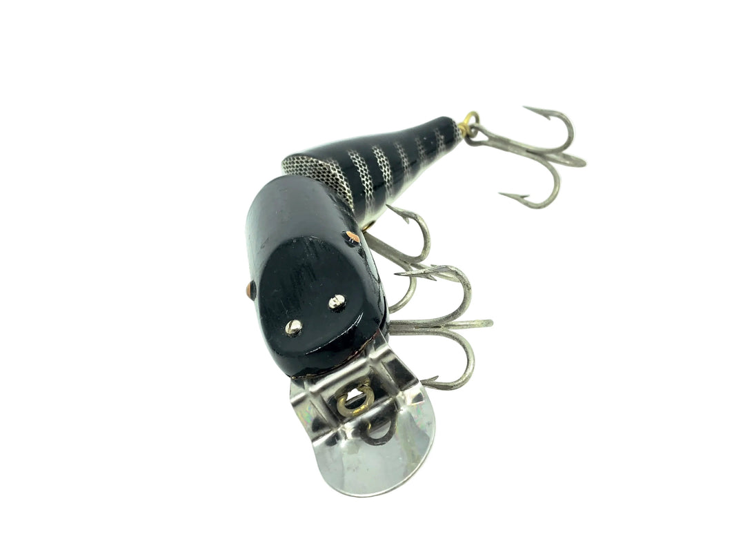 Creek Chub Jointed Striper Pikie 6800, #33 Black Scale Color