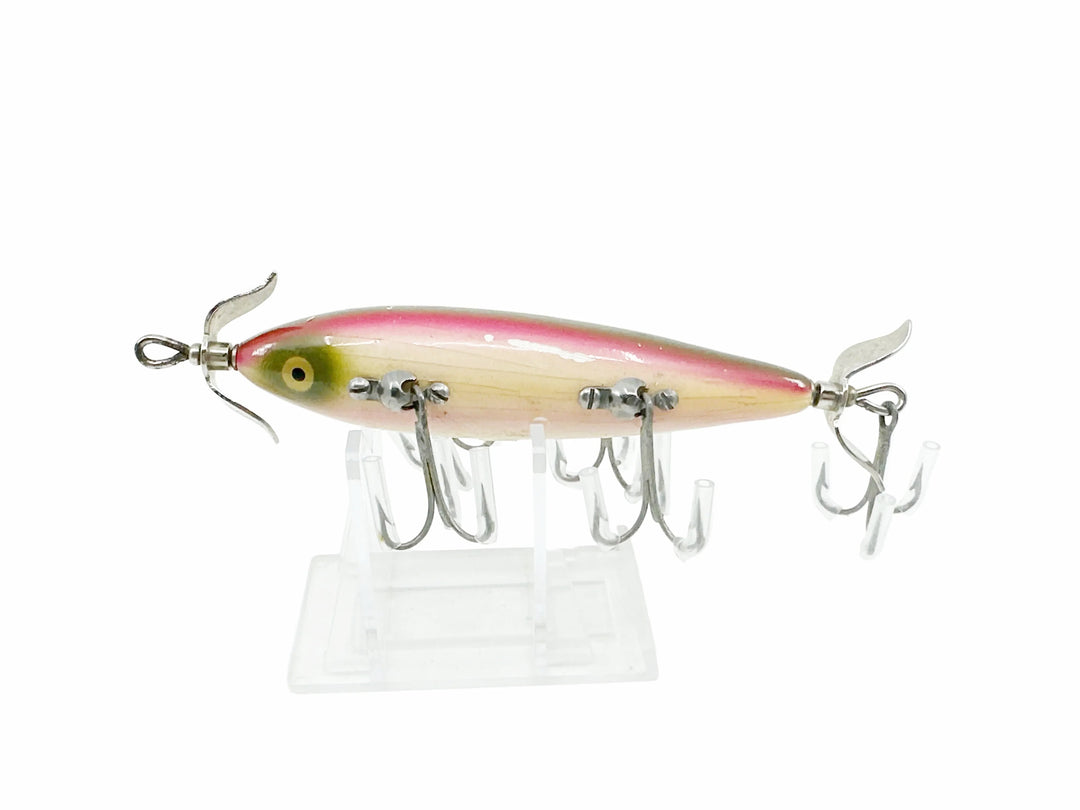 Heddon Dowagiac 150 Underwater 5 Hook Minnow, Rainbow Minnow Color