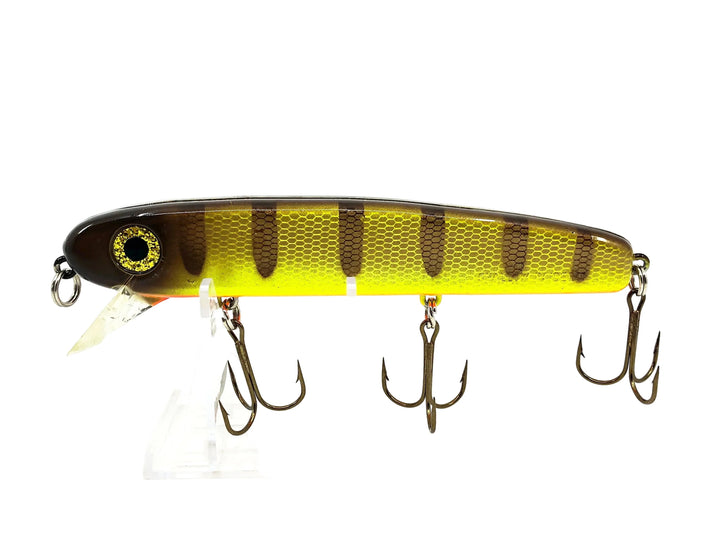 Joe Bucher Tackle Co. Buchertail Shallow Raider 5", Chartreuse Pikey Color
