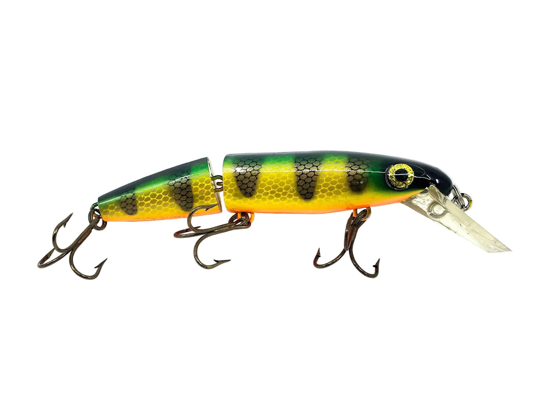Joe Bucher Tackle Co. Buchertail Jointed Depth Raider 8", Perch Color