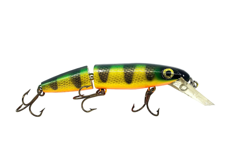 Joe Bucher Tackle Co. Buchertail Jointed Depth Raider 8", Perch Color