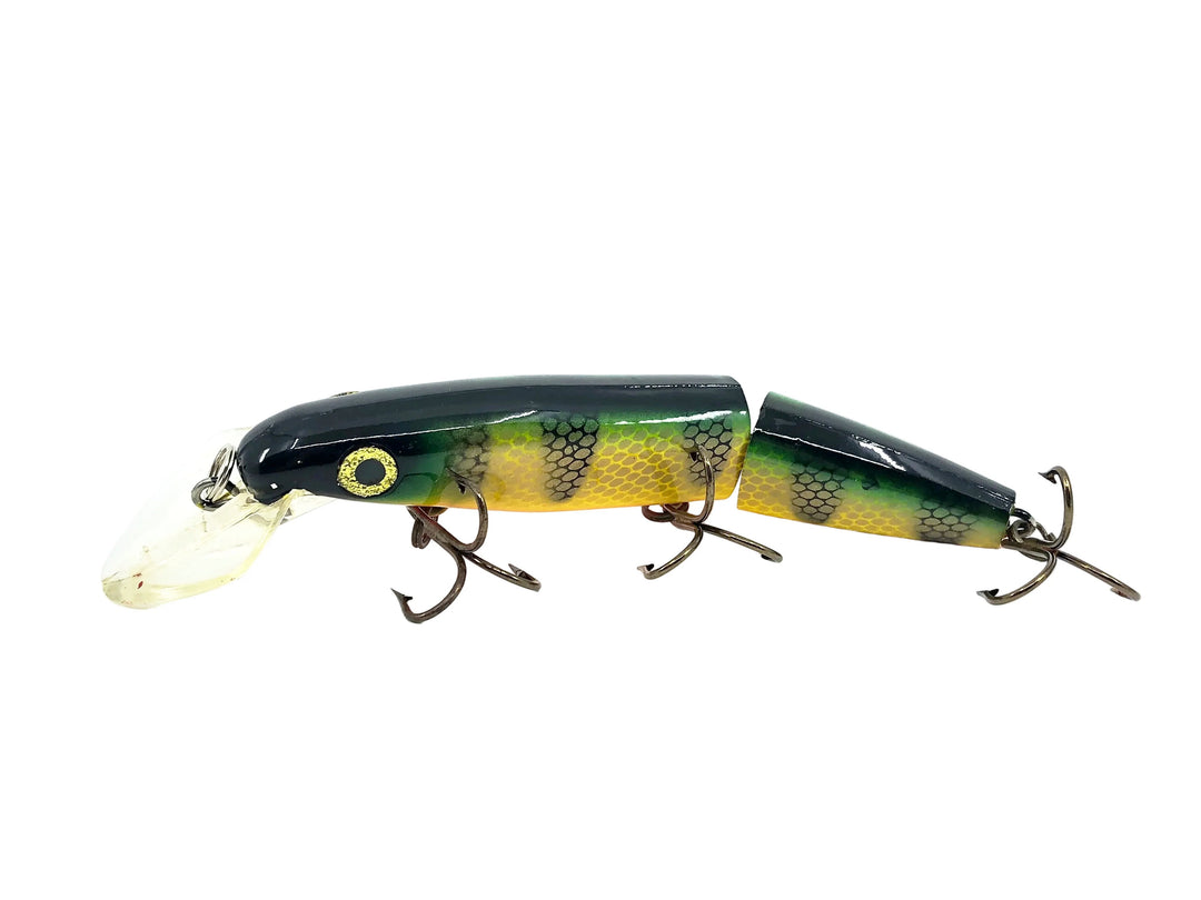 Joe Bucher Tackle Co. Buchertail Jointed Depth Raider 8", Perch Color