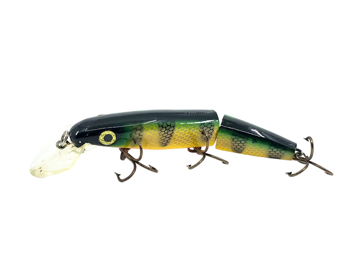 Joe Bucher Tackle Co. Buchertail Jointed Depth Raider 8", Perch Color