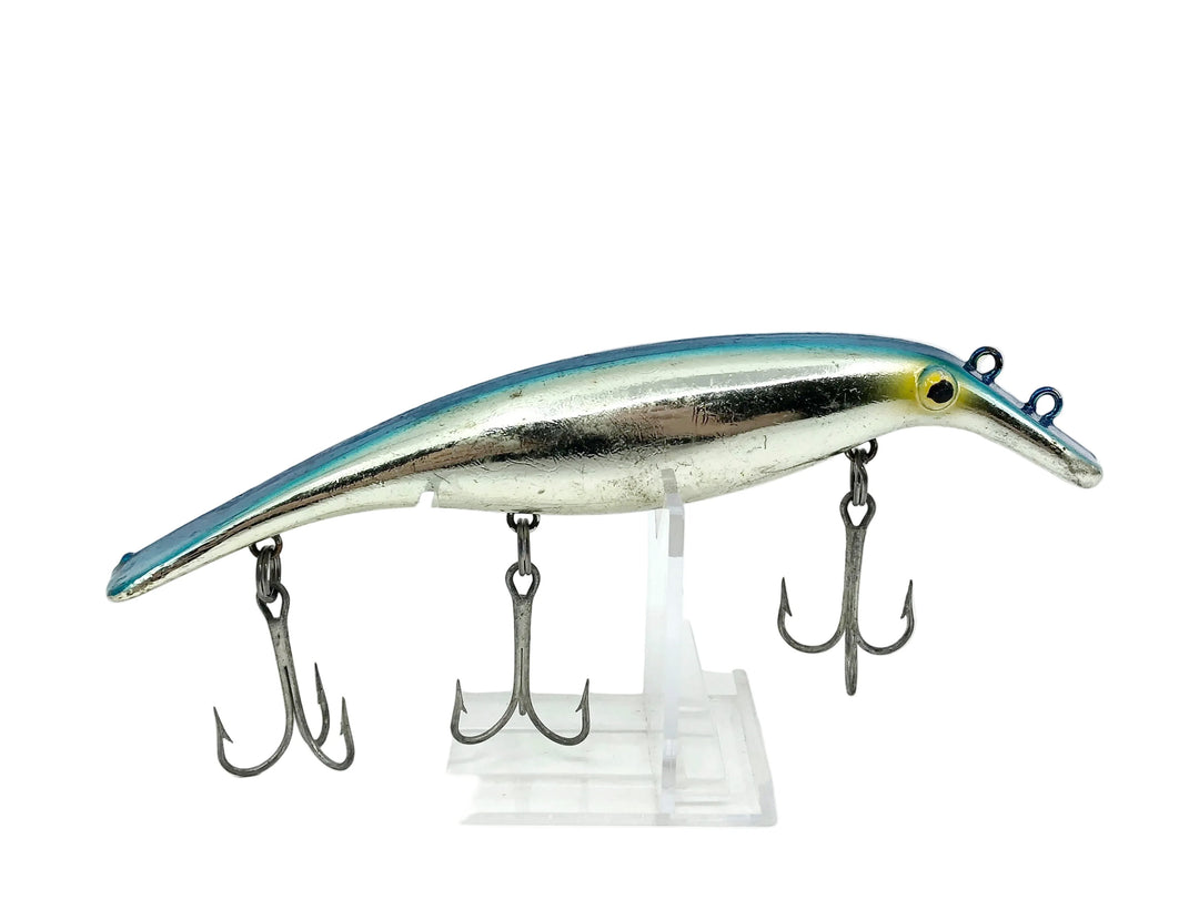 Homer Le Blanc Swim Whizz 6", Chrome/Blue Back Color