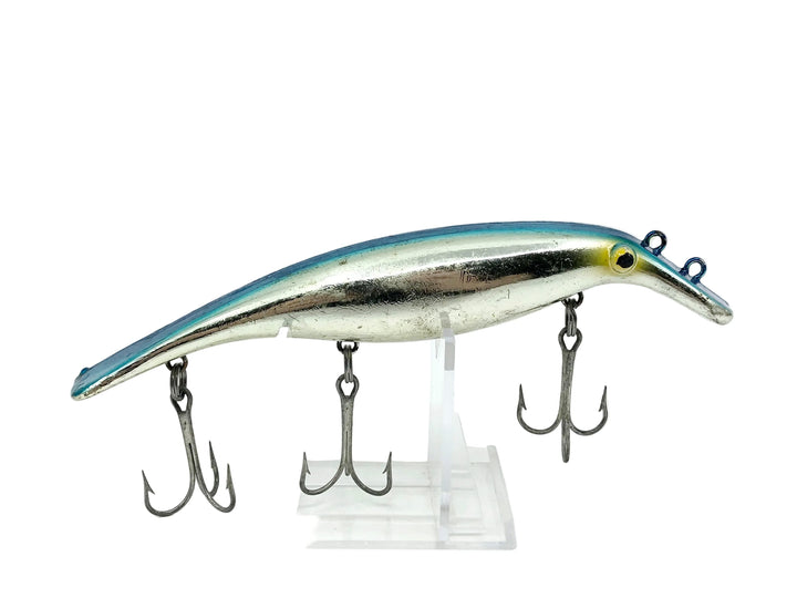 Homer Le Blanc Swim Whizz 6", Chrome/Blue Back Color