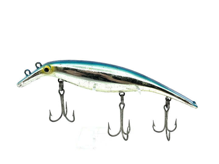 Homer Le Blanc Swim Whizz 6", Chrome/Blue Back Color