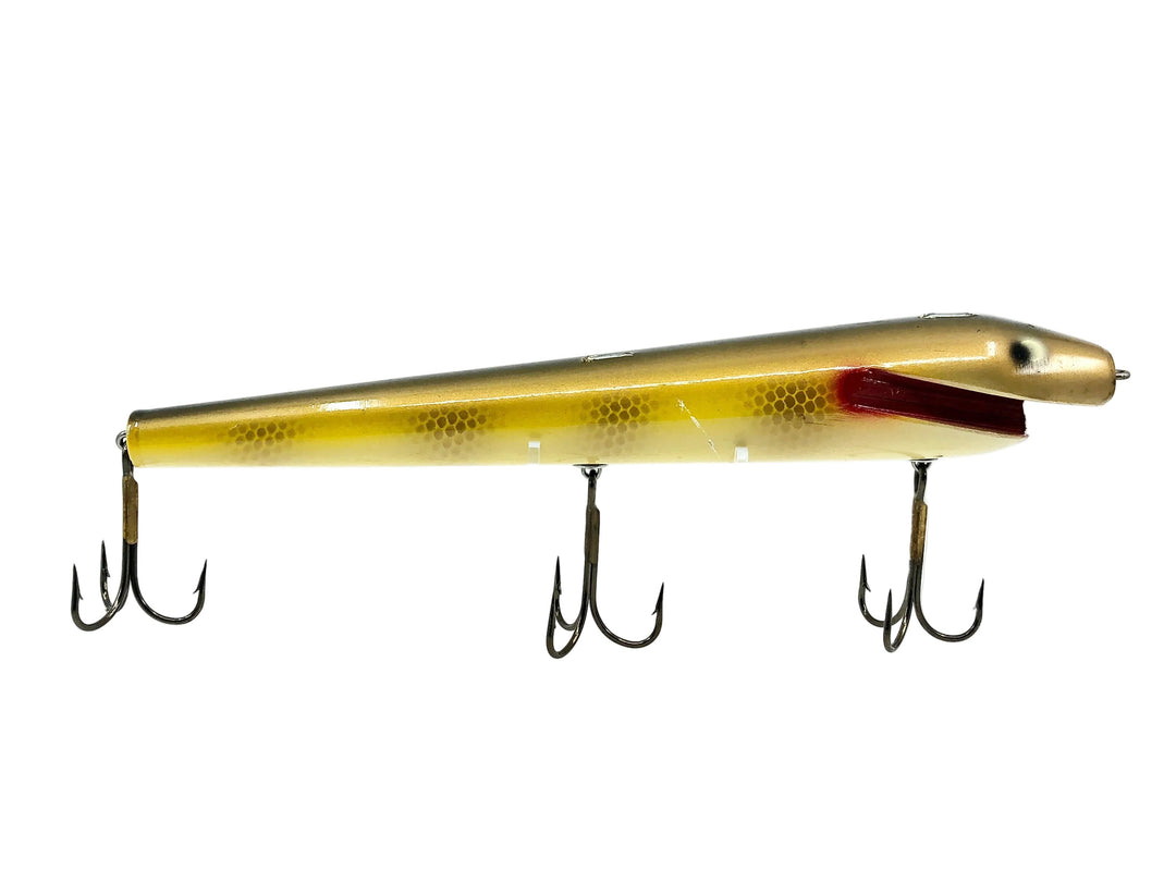 Fudally's Reef Hawg 10", Golden Walleye Color