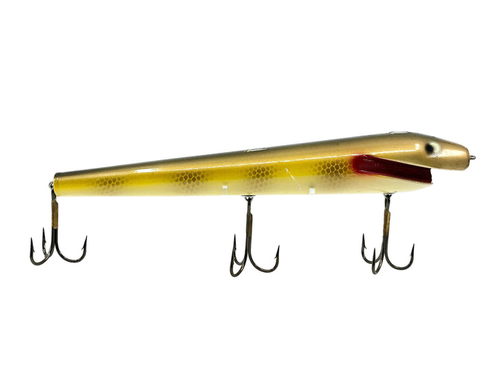 Fudally's Reef Hawg 10", Golden Walleye Color