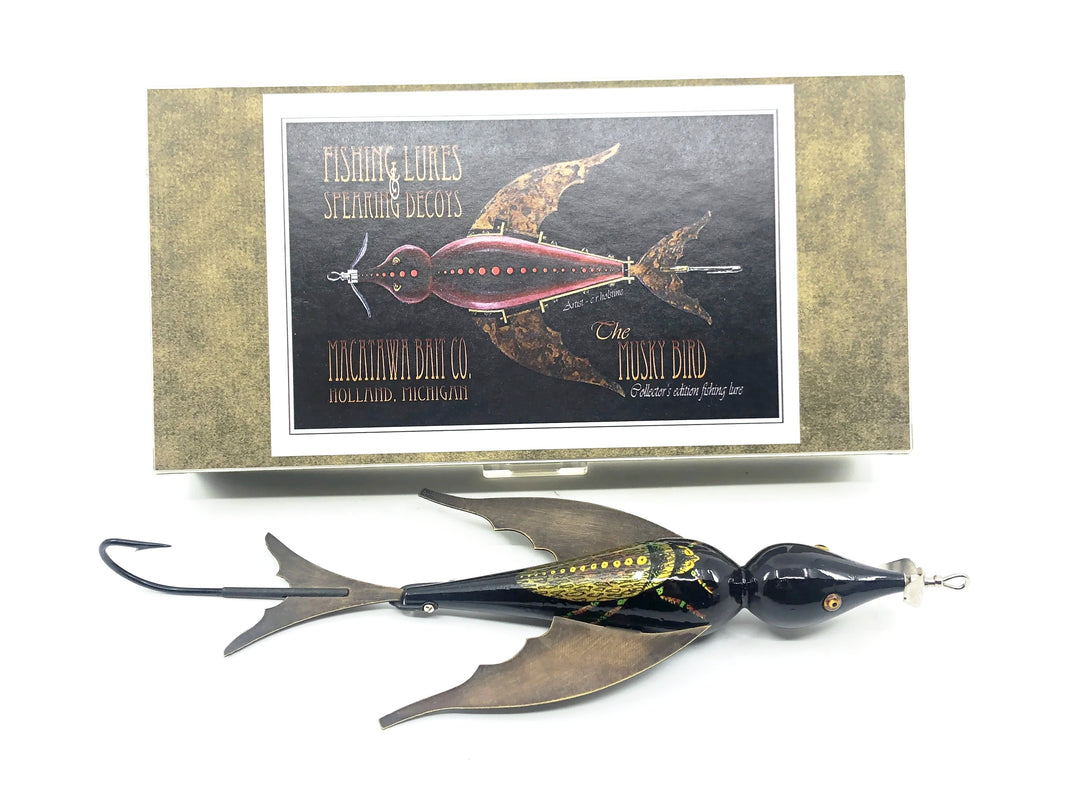 Macatawa Bait Co. Musky Bird/Duck, "Cicada" w/Box - Craig Holestine