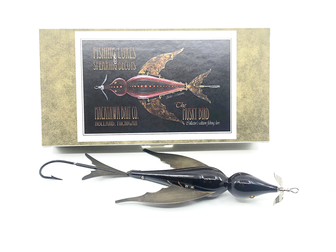 Macatawa Bait Co. Musky Bird/Duck, "Cicada" w/Box - Craig Holestine