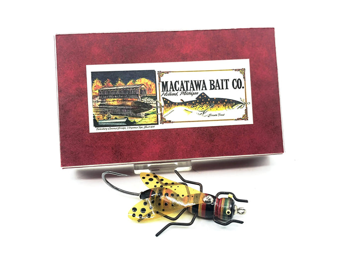 Macatawa Bait Co. Black Bee Lure w/Box