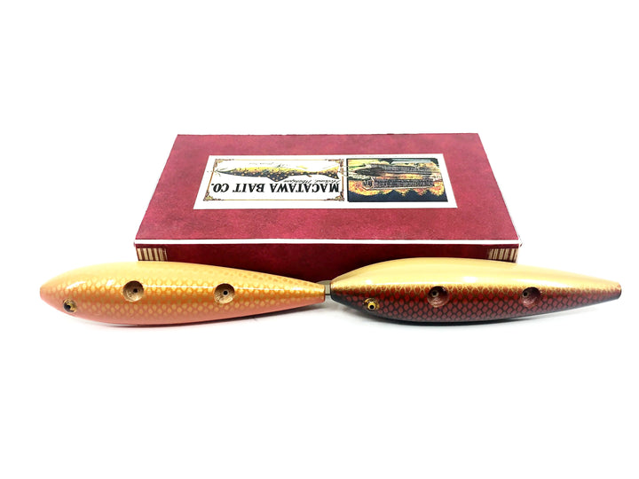 Macatawa Bait Co. Split Lure Signed Set w/Box