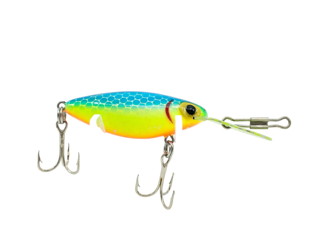 Storm Thin Fin Hot 'N Tot H30, Chartreuse/Blue Back/Orange Belly Color