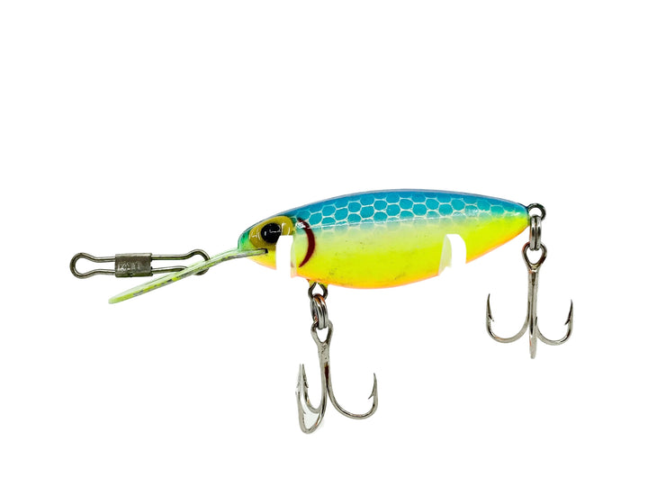 Storm Thin Fin Hot 'N Tot H30, Chartreuse/Blue Back/Orange Belly Color