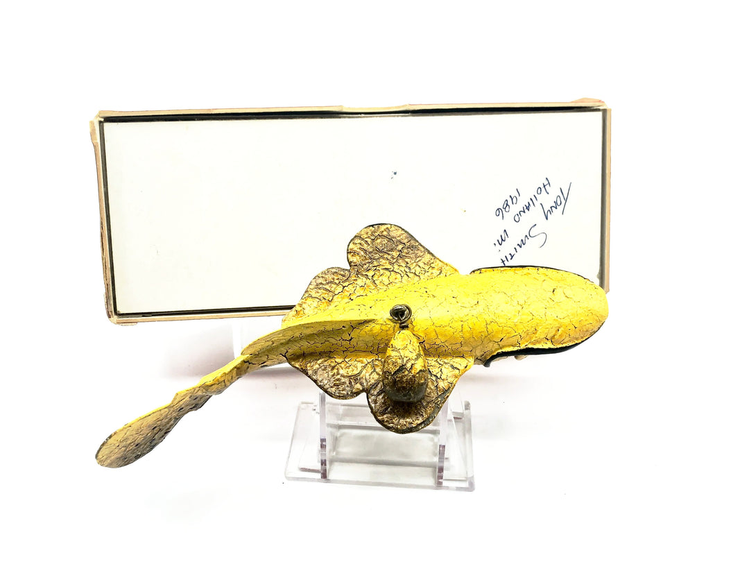 Macatawa Bait Co. Early Flathead Catfish Decoy w/Box - Signed, 1986