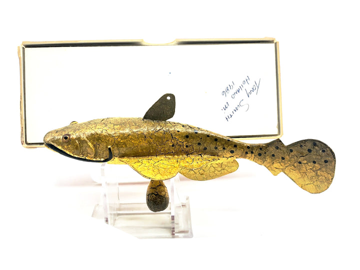 Macatawa Bait Co. Early Flathead Catfish Decoy w/Box - Signed, 1986