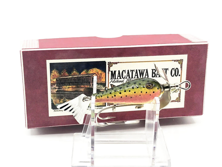 Macatawa Bait Co. Fly Rod Deluxe Wagtail Chub Rainbow Trout w/Box