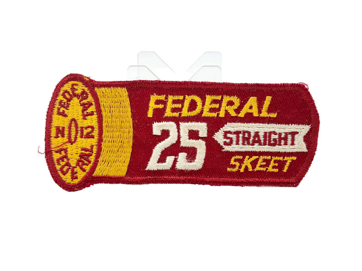 Federal 25 Straight Skeet Vintage Patch