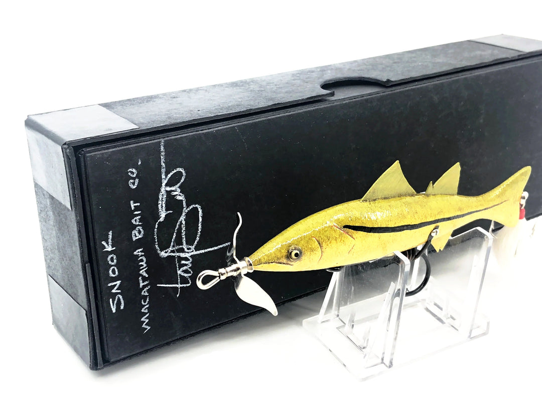 Macatawa Bait Co. Snook Lure w/Box - Signed