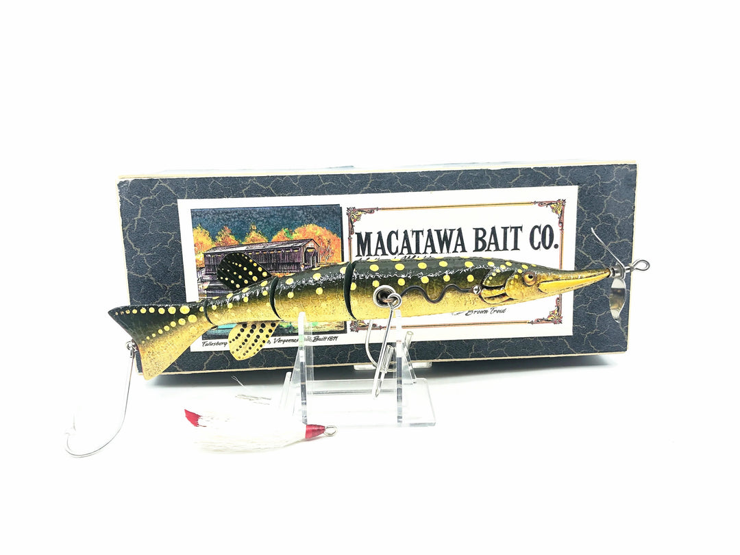Macatawa Bait Co. Jointed Articulated Northern Pike w/Box