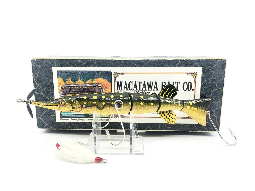 Macatawa Bait Co. Jointed Articulated Northern Pike w/Box