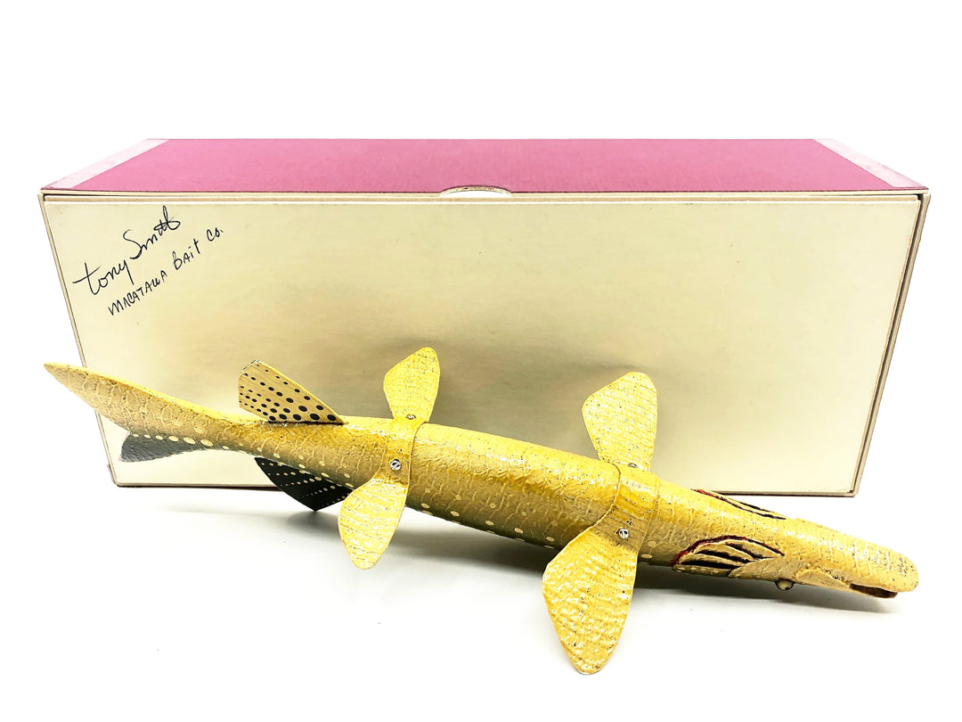 Macatawa Bait Co. Pike Decoy w/Box - Signed