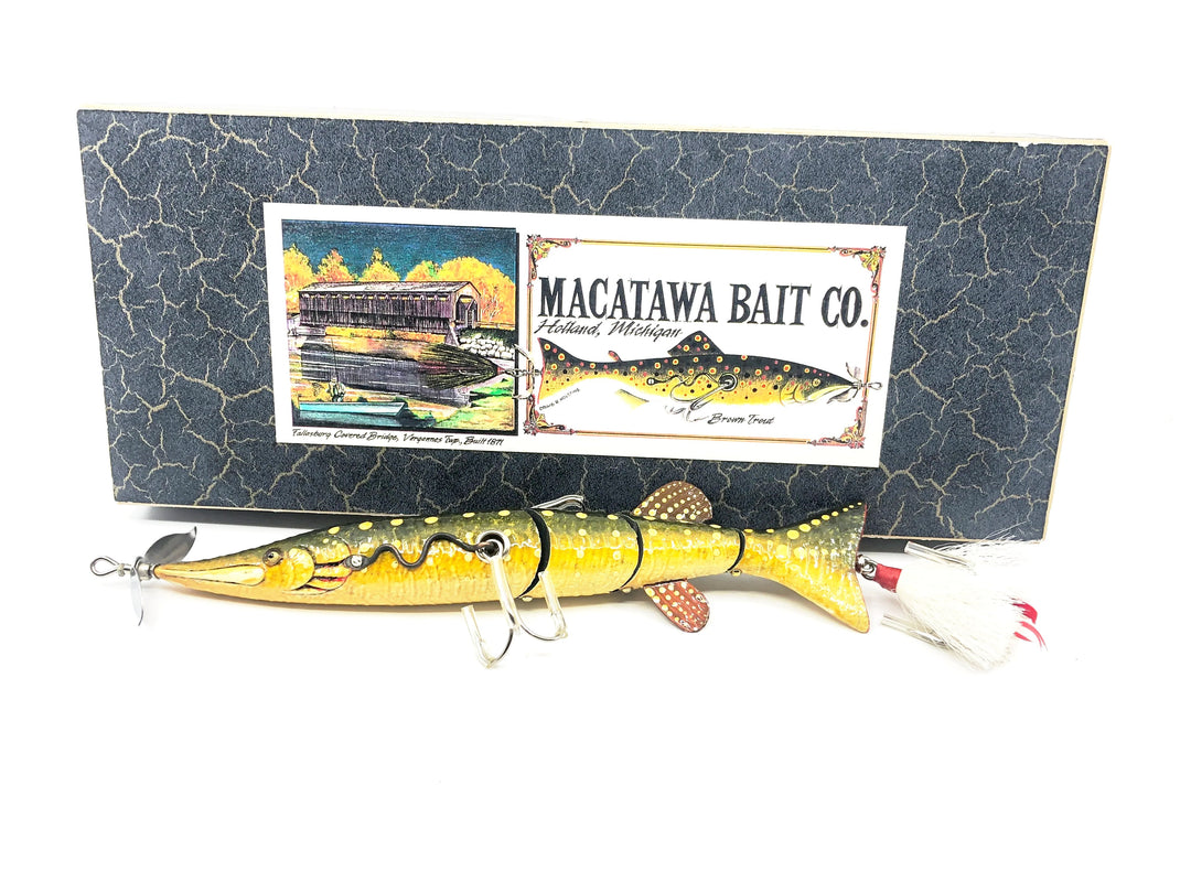 Macatawa Bait Co. Jointed Articulated Northern Pike w/Box