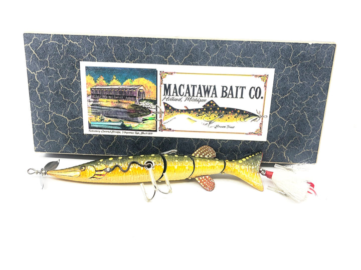 Macatawa Bait Co. Jointed Articulated Northern Pike w/Box