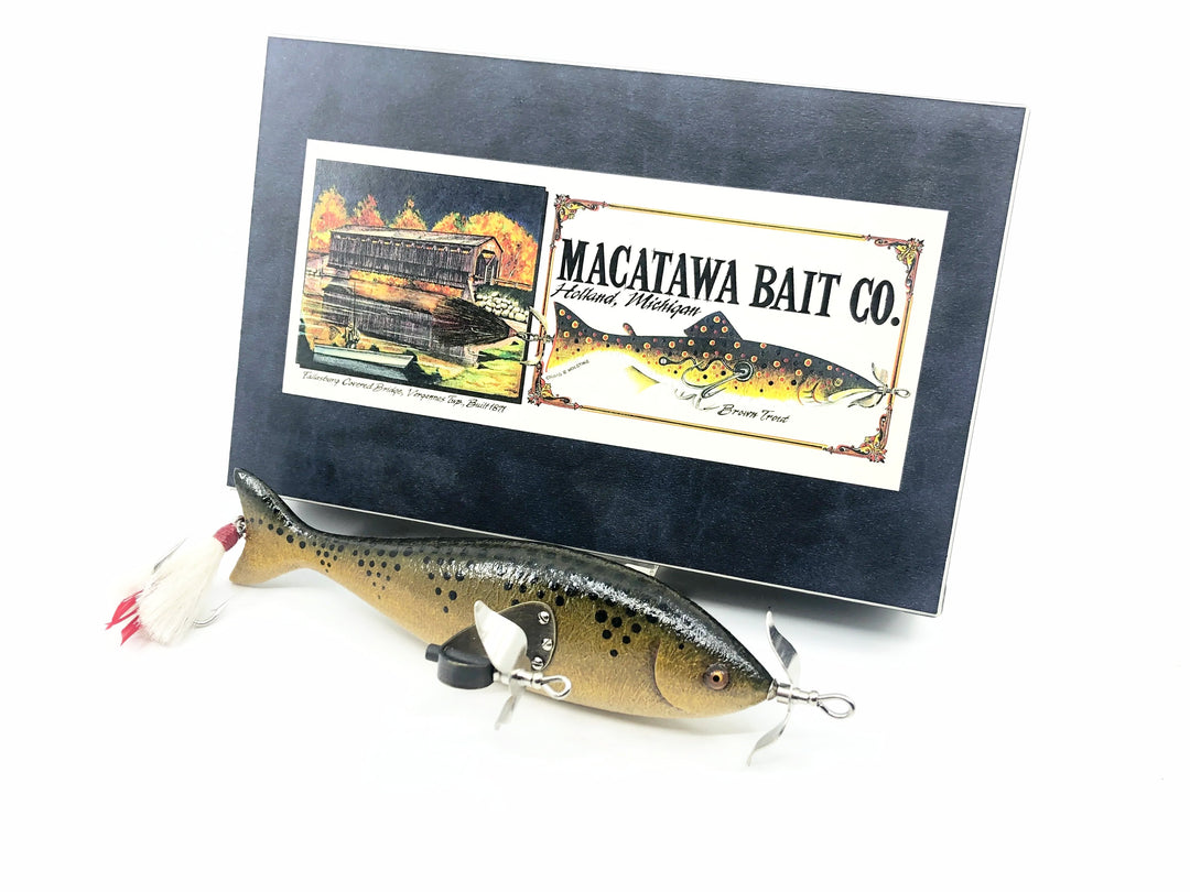 Macatawa Bait Co. Musky Minnow w/Box