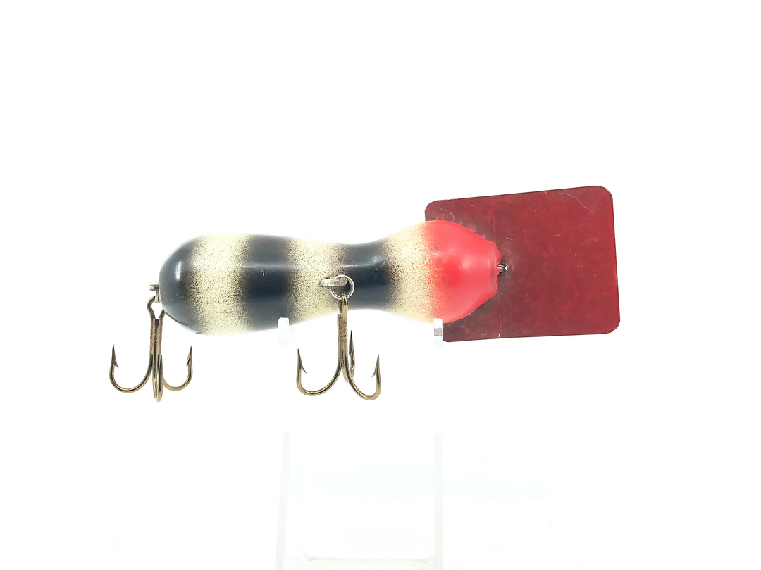 Len Hartman Musky Bug, Black/White/Red Head Color