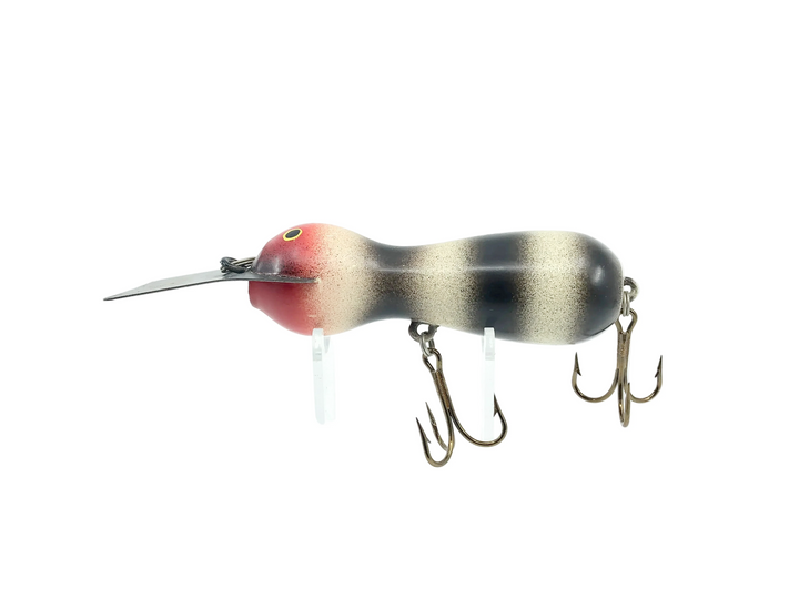 Len Hartman Musky Bug, Black/White/Red Head Color