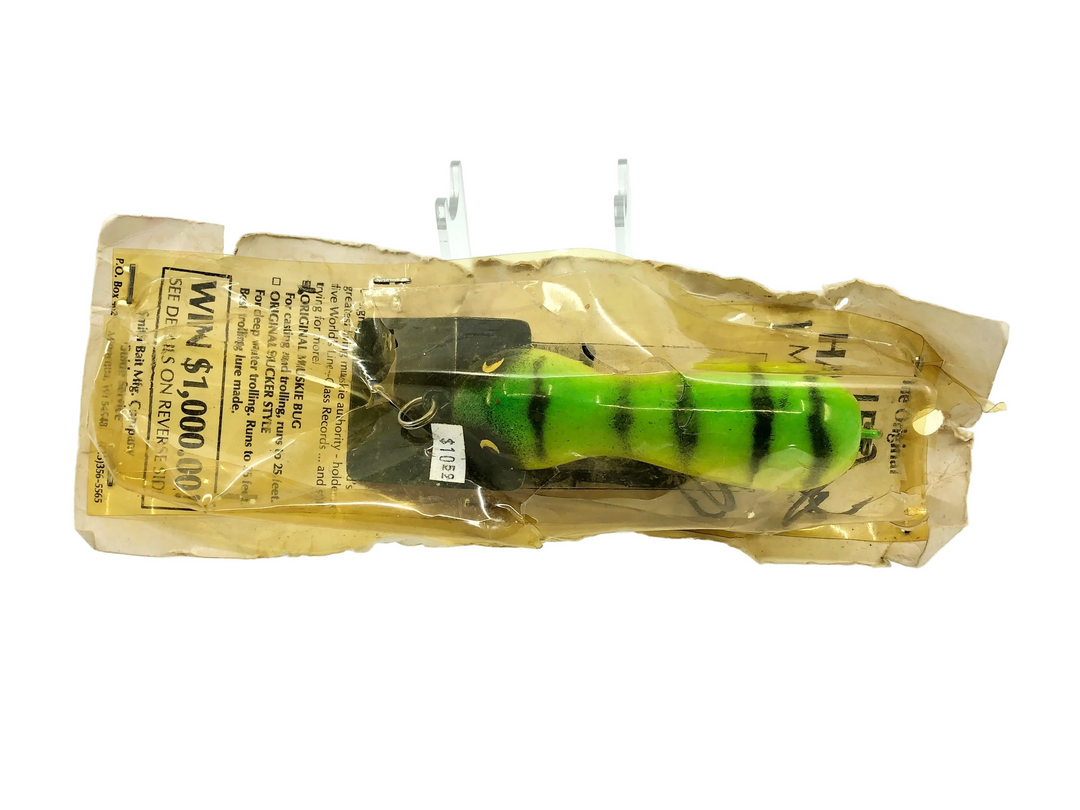 Len Hartman Musky Bug, Firetiger Color on Card