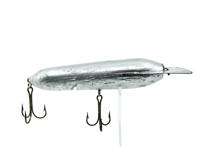 Len Hartman Musky Lure, Silver Color - Early Signed