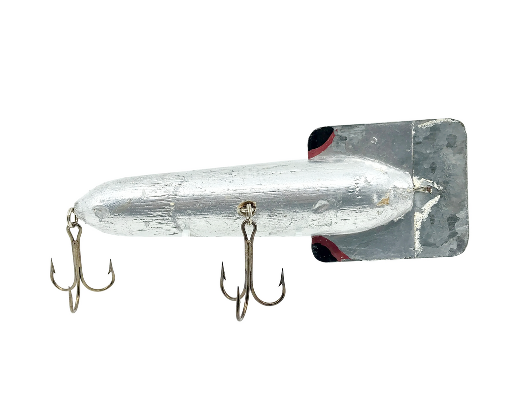 Len Hartman Musky Lure, Silver Color - Early Signed