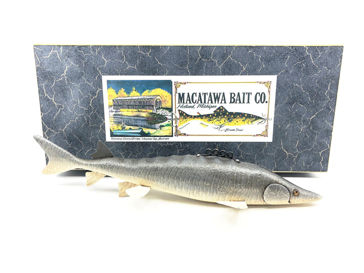 Macatawa Bait Co. Sturgeon Decoy w/Box