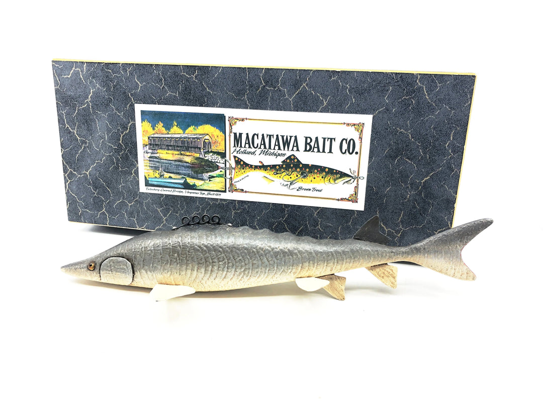 Macatawa Bait Co. Sturgeon Decoy w/Box