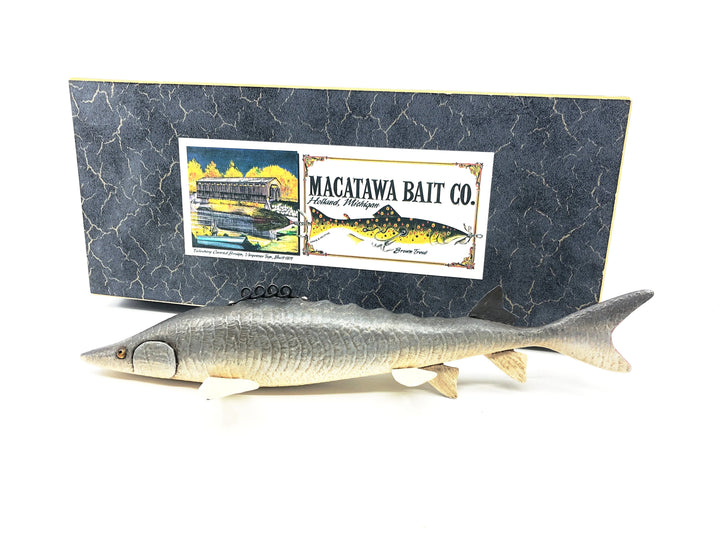 Macatawa Bait Co. Sturgeon Decoy w/Box