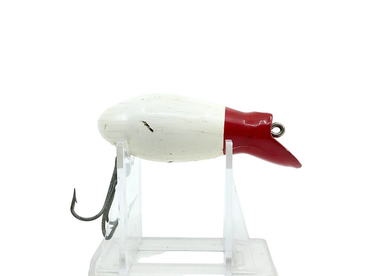 Creek Chub 6600 Dive Bomber, #02 Red Head/White Color