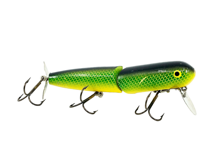 Mouldy's Hawg Wobbler, Chartreuse Scale Color